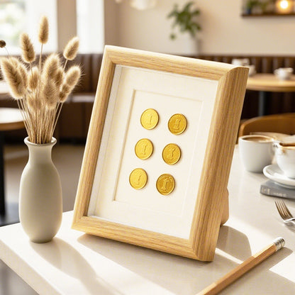 Decorative Coin Display Frame