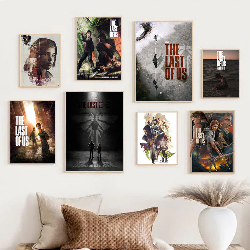 The Last of Us Part II Character Wall Art Homeandso