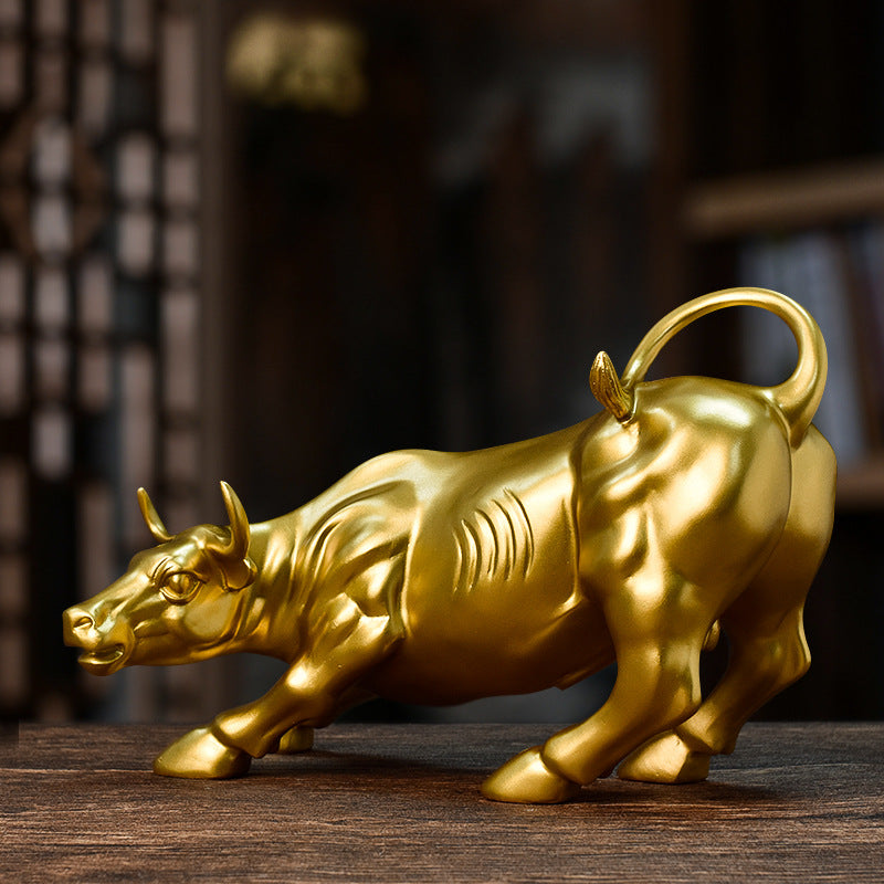 Majestic Bull Figurine Homeandso