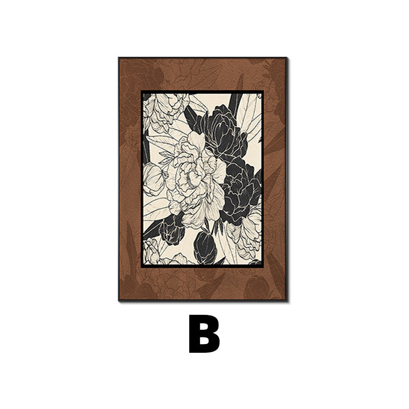 Floral-Inspired Framed Artwork Homeandso