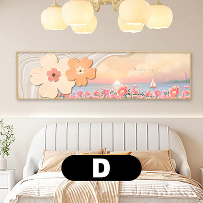 Elegant Feather-Inspired Canvas Wall Art Homeandso