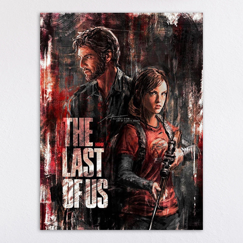 The Last of Us Part II Character Wall Art Homeandso