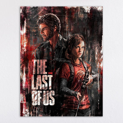 The Last of Us Part II Character Wall Art Homeandso