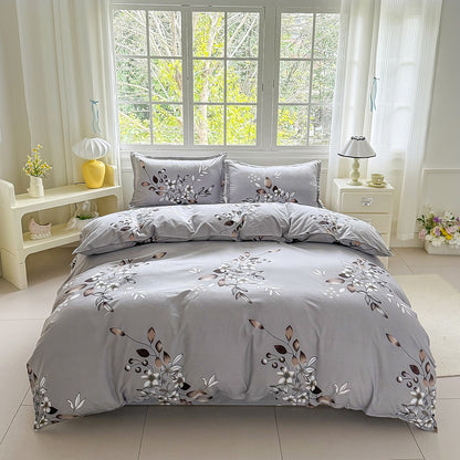 Luxury Floral Print Bedding Set