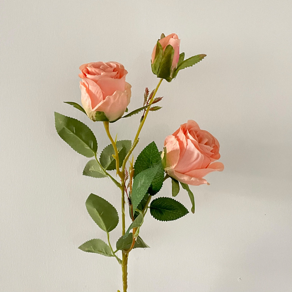 Faux Floral Rose Stem Arrangement