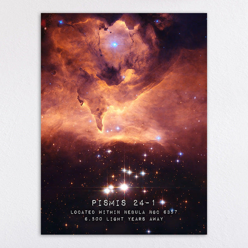 Cosmic Nebula Art Print Homeandso