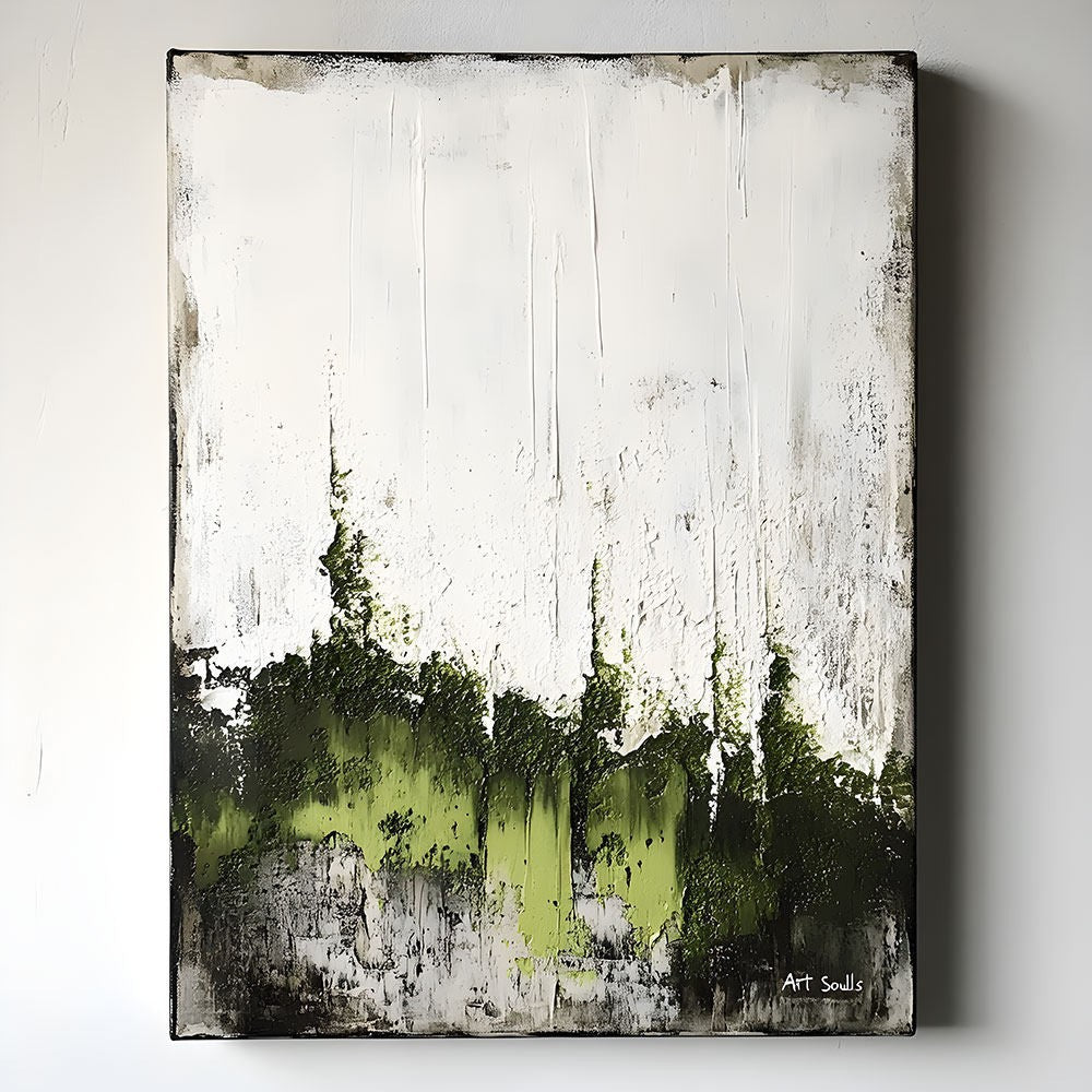 Modern Abstract Textured Canvas Painting Homeandso