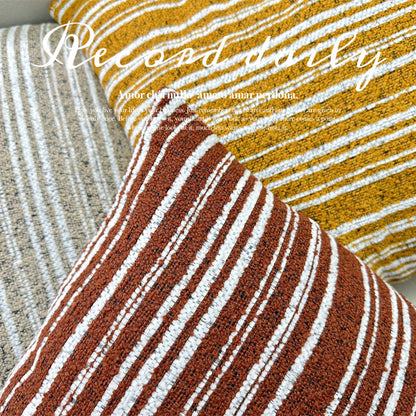 Textured Striped Accent Pillow