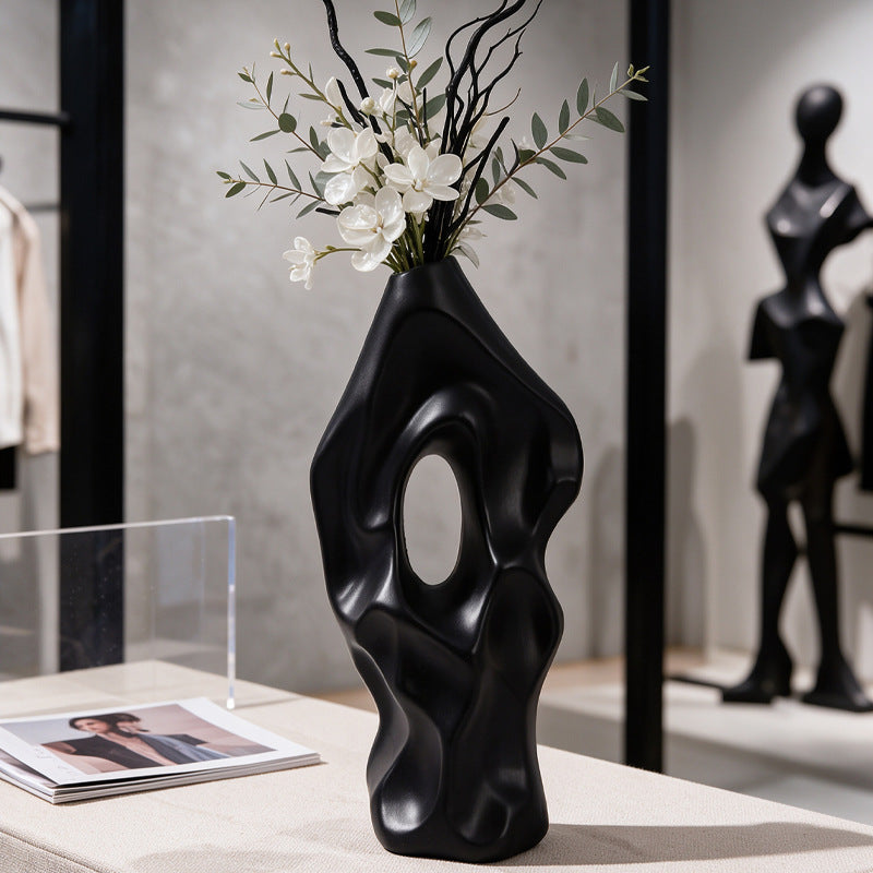 Sculptural Abstract Decorative Vase