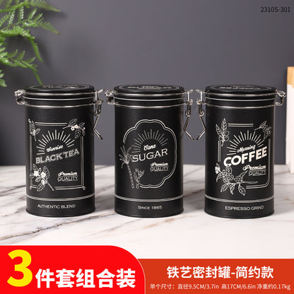 Decorative Food Storage Canister Set Homeandso