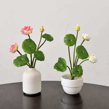 Lotus Blossom Decorative Arrangement