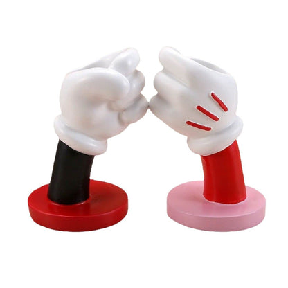 Artistic Hand Figurine Flower Vase Homeandso