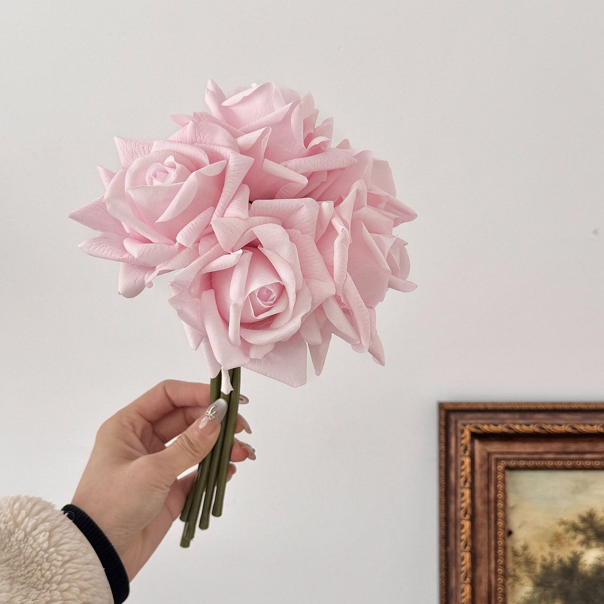 Faux Silk Rose Bouquet