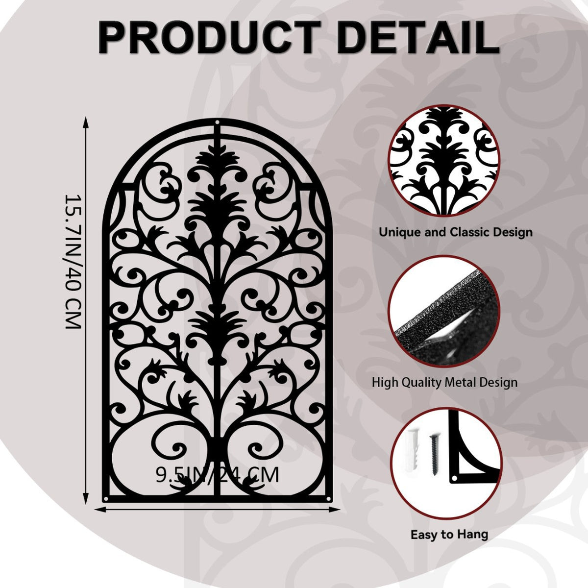 Decorative Iron Wall Art Homeandso