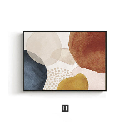 Abstract Minimalist Canvas Wall Art Homeandso