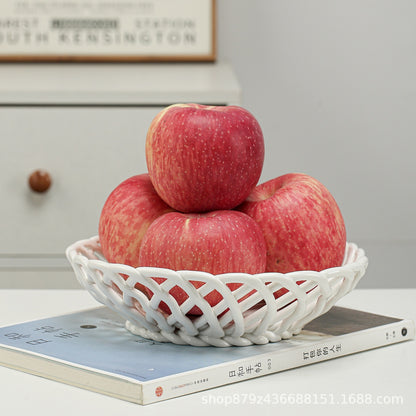 Woven Ceramic Decorative Bowl Homeandso