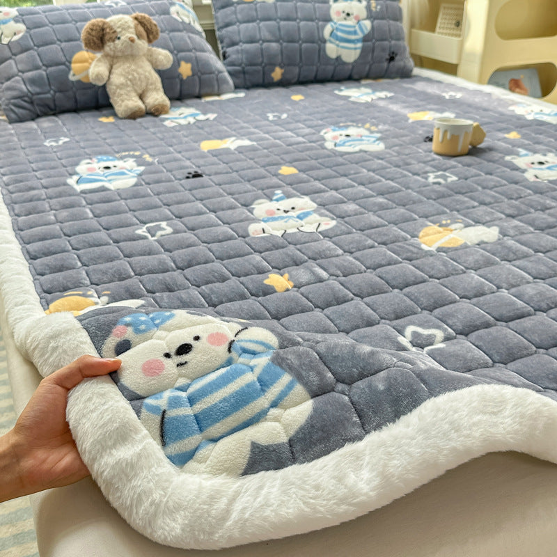 Plush Cartoon-Themed Blanket Homeandso