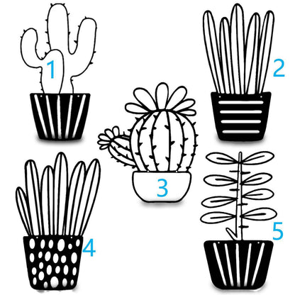 Artistic Cactus Planter Set Homeandso