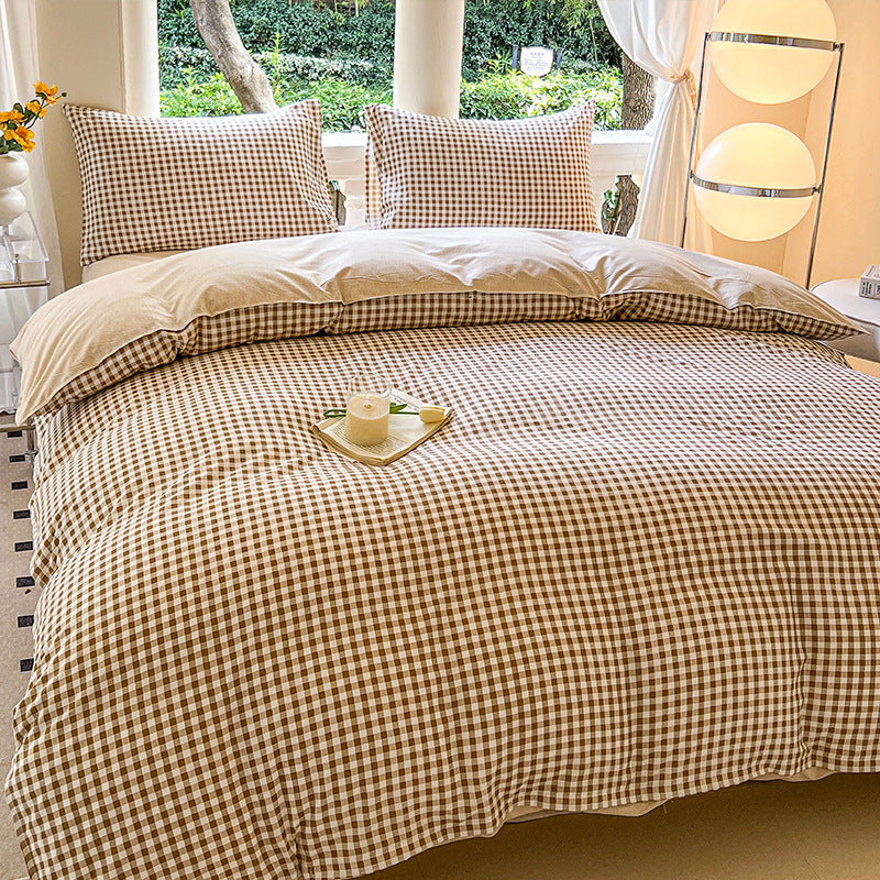 Playful Cartoon Dog-Themed Bedding Set Homeandso