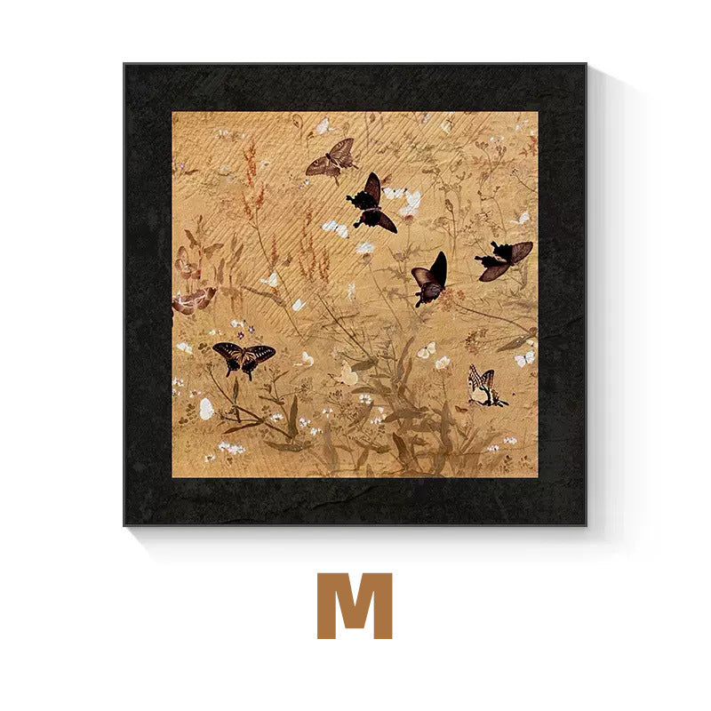 Decorative Floral Framed Artwork Homeandso