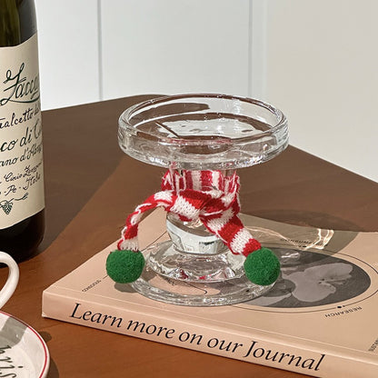 Decorative Snowman Candle