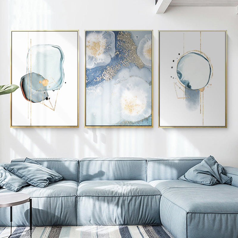 Elegant Abstract Floral Canvas Art Homeandso