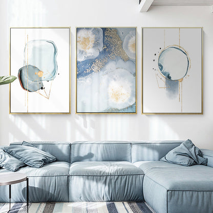 Elegant Abstract Floral Canvas Art Homeandso