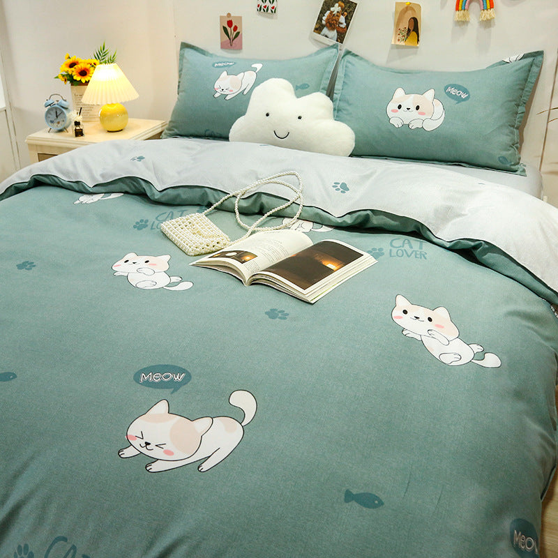 Fun Cartoon-Themed Duvet Cover Set Homeandso