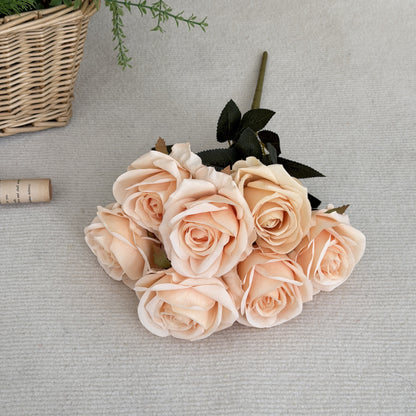 Realistic Rose Bouquet for Home Display