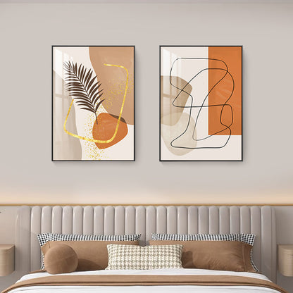 Abstract Botanical Framed Wall Art Homeandso