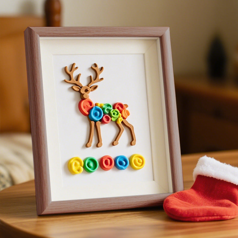 Whimsical Reindeer Wall Art