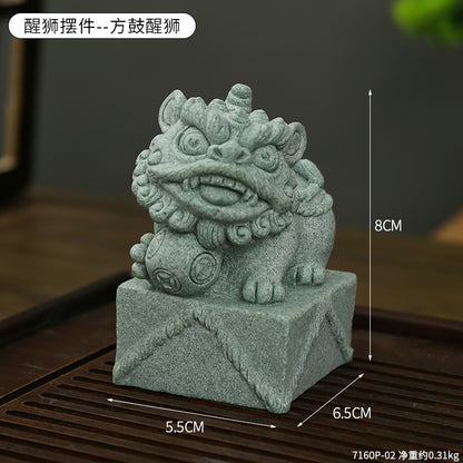 Decorative Lion Guardian Sculpture Homeandso
