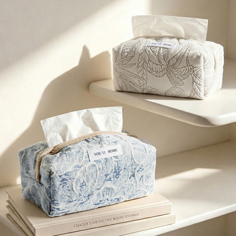 Decorative Tissue Box Cover for Living Room Display