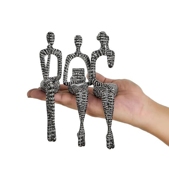 Artistic Sitting Figure Homeandso