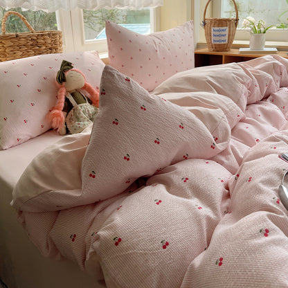 Soft Textured Duvet Cover Set