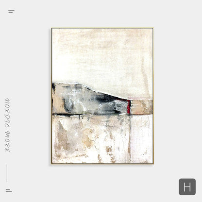 Elegant Abstract Floral Canvas Art Homeandso