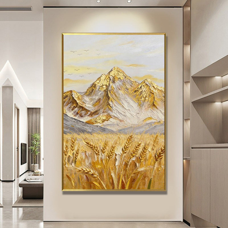 Textured Mountain Landscape Canvas Wall Art Homeandso 1789034951