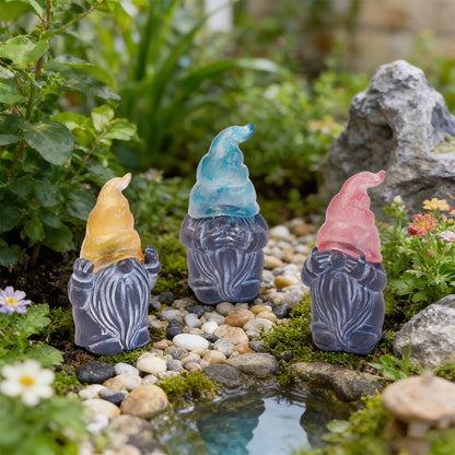 Decorative Garden Gnome Stakes Homeandso