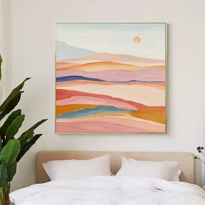 Abstract Landscape Framed Wall Art Homeandso