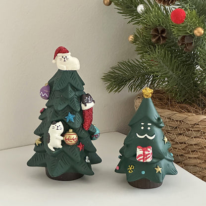 Decorative Miniature Christmas Tree Figurine