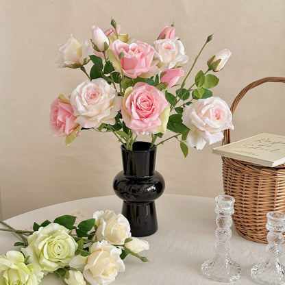 Faux Rose Stem Arrangement