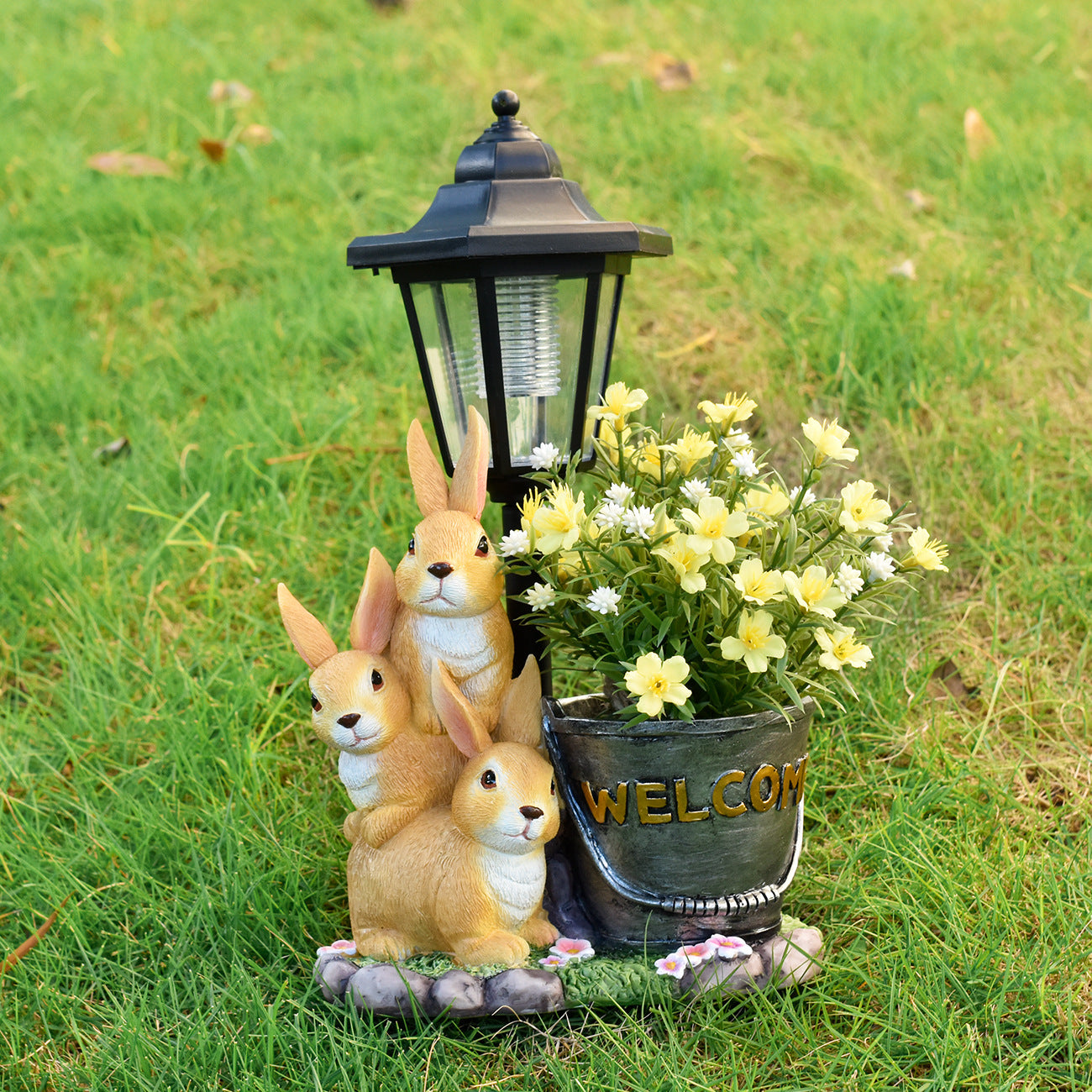 Decorative Rabbit Lantern Homeandso