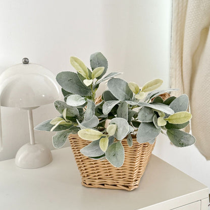 Decorative Faux Leaf Stem for Home Decor