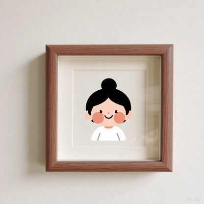 Whimsical Character Artwork Frame