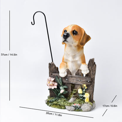 Garden Decor Dog Statue Homeandso