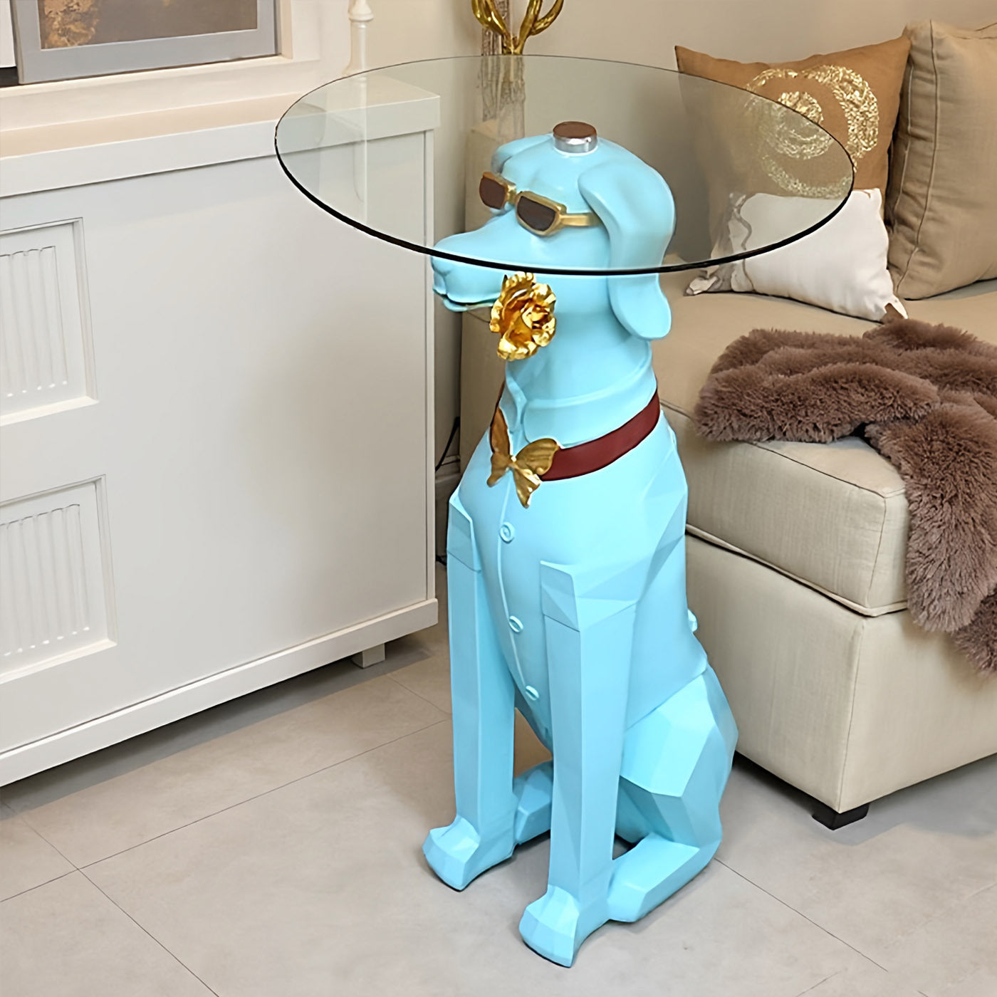 Decorative Dog Table Homeandso