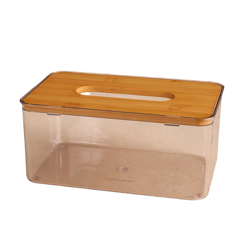 Decorative Storage Box with Bamboo Lid Homeandso