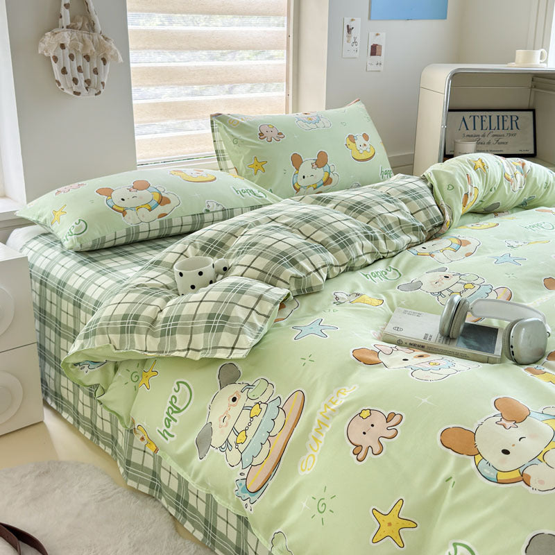 Luxurious Patchwork Bedding Set Homeandso