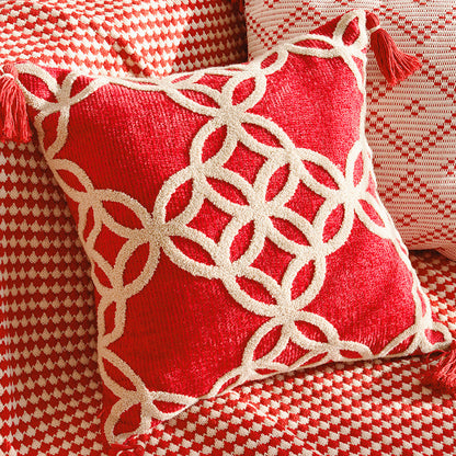 Bohemian-Inspired Decorative Throw Pillow