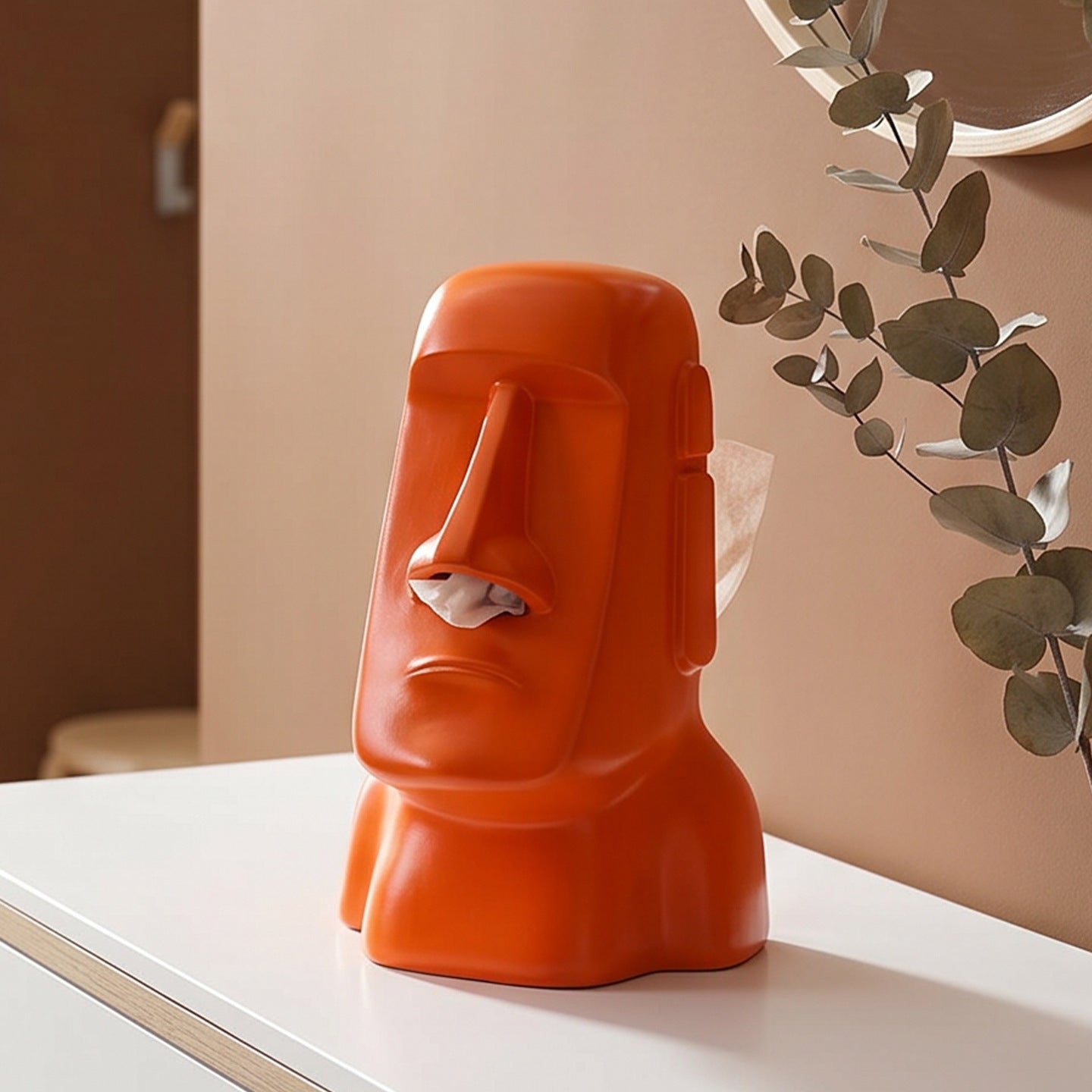 Artistic Moai Figurine Homeandso